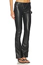 view 2 of 6 Mada Faux Leather Pant in Black