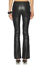 view 4 of 6 Mada Faux Leather Pant in Black
