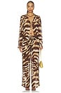view 5 of 6 OSPREY パンツ in Brown Zebra