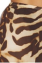 view 6 of 6 OSPREY パンツ in Brown Zebra