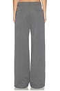 view 5 of 6 Katherine Trouser in Dark Grey Stripe