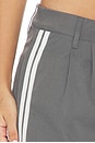view 7 of 6 Katherine Trouser in Dark Grey Stripe