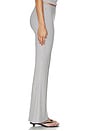 view 3 of 6 Libbie Bootcut Pant in Grey Stripe