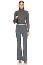 view 6 of 6 Agnes Pant in Grey Pinstripe
