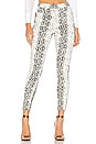 view 1 of 4 Robyn Snake Print Pant in Black & White
