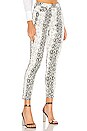 view 2 of 4 Robyn Snake Print Pant in Black & White