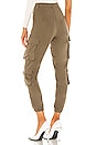 view 3 of 4 Frankie Zipper Pant in Olive