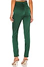 view 4 of 5 PANTALON TAILLE HAUTE GRETCHEN in Emerald Green