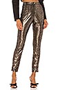 view 1 of 5 PANTALON TAILLE HAUTE DARLA in Snake