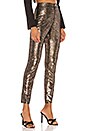view 2 of 5 PANTALON TAILLE HAUTE DARLA in Snake