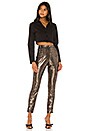 view 4 of 5 PANTALON TAILLE HAUTE DARLA in Snake