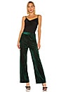view 4 of 5 Alicia Wide Leg Pant in Green