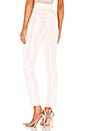 view 3 of 5 Aviana Flat Front Trouser in White Sequin