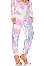 view 2 of 4 PANTALON SWEAT PARIS in Pink & Blue