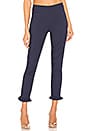 view 1 of 4 PANTALON VOLANTÉ JOSEPHINE in Navy