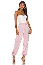 view 4 of 4 Seleste Drawstring Jogger Pant in Pink