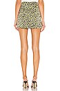 view 3 of 4 MINIFALDA ABERTURA BETTY in Green Leopard