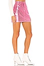 view 2 of 5 Cindy Mini Skirt in Pink Metallic