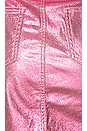 view 5 of 5 Cindy Mini Skirt in Pink Metallic