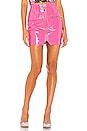view 1 of 4 Simone Zip Mini Skirt in Hot Pink