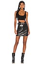 view 4 of 4 Marianna Mini Skirt in Black