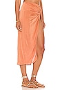view 2 of 4 Corinne Twisted Maxi Skirt in Terracotta