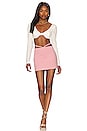 view 4 of 4 Tamella Mini Skirt in Pink