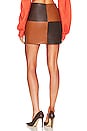view 3 of 4 Mona Mini Skirt in Brown Multi