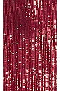 view 5 of 5 Kodie Lace Up Skirt in Wine Red