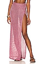view 1 of 6 Keva Wrap Maxi Skirt in Pink