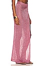 view 2 of 6 Keva Wrap Maxi Skirt in Pink