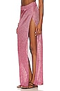 view 3 of 6 Keva Wrap Maxi Skirt in Pink