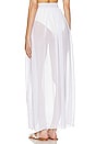 view 3 of 4 x Jetset Christina Catalina Sheer Maxi Skirt in White