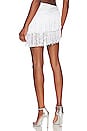 view 3 of 5 Alkira Fringe Mini Skirt in White Sequin