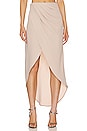 view 1 of 4 Arielle Slit Maxi Skirt in Clay