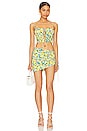 view 5 of 5 JUPE KAYLA in Yellow Floral