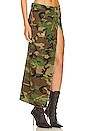 view 2 of 4 Bri Midi Skirt in Camo