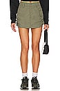 view 1 of 4 Dion Cargo Mini Skirt in Olive Green