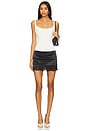 view 5 of 6 Petra Mini Skirt in Black