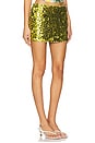 view 2 of 6 Ratana Micro Mini Skirt in Green