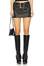 view 1 of 6 Juna Micro Skirt in Black