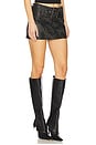 view 2 of 6 Juna Micro Skirt in Black