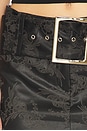view 6 of 6 Juna Micro Skirt in Black