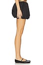 view 3 of 6 Bobbi Micro Bubble Skirt in Black