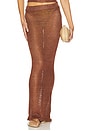 view 1 of 6 Miranda Maxi Skirt in Chocolate