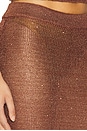 view 6 of 6 Miranda Maxi Skirt in Chocolate