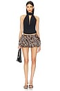 view 5 of 6 Kat Mini Bubble Skirt in Leopard