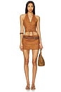 view 5 of 6 Delphi Skirt in Tan