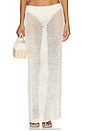 view 1 of 6 Amelia Maxi Skirt in white