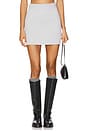 view 1 of 6 Sariyah Mini Skirt in Grey
